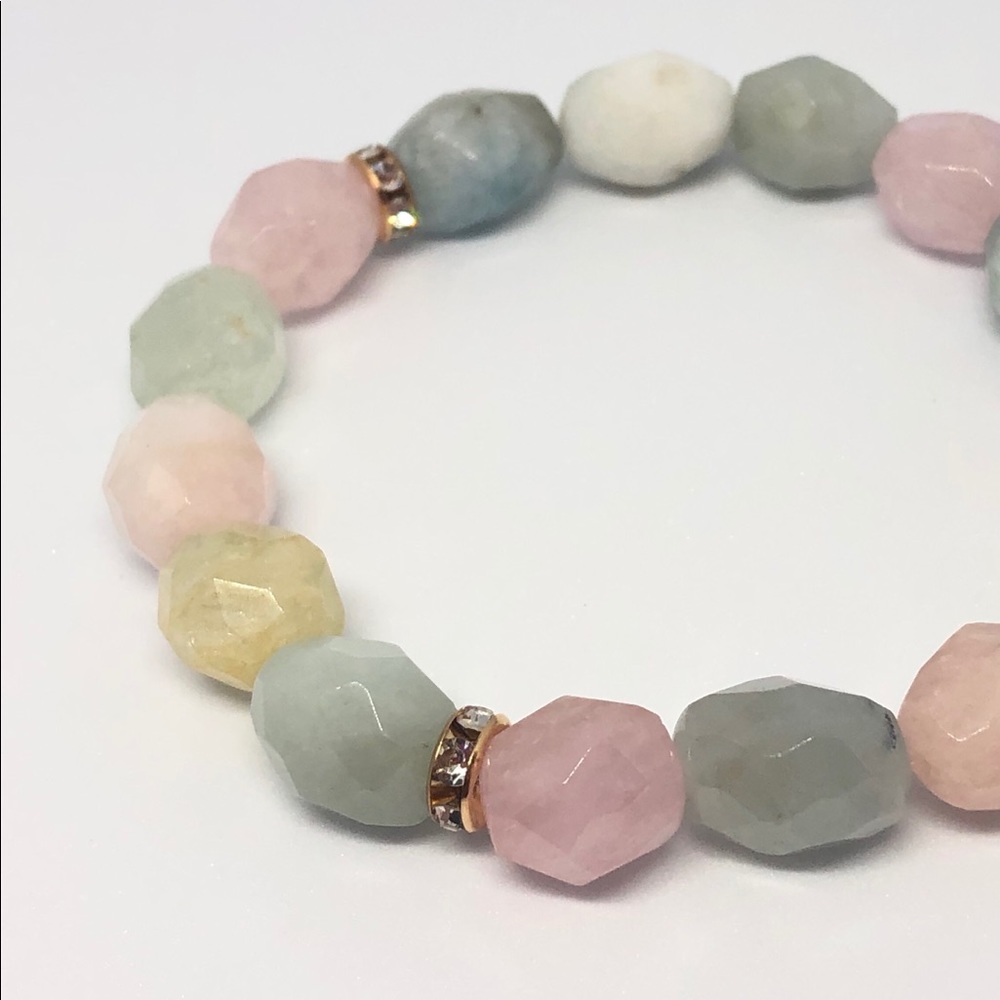 DIVINE LOVE - Beryl, Morganite, Aquamarine